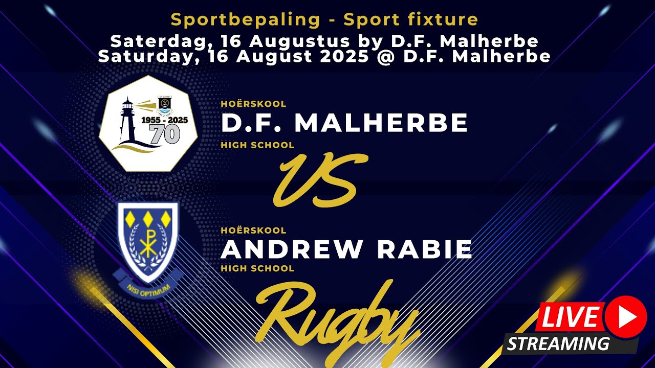 DF Malherbe vs Andrew Rabie Rugby 16/08/2025