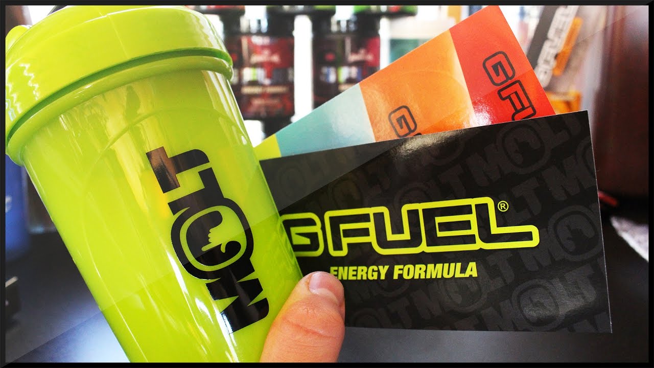 GAMMA LABS G-FUEL (MOLT) SHAKER CUP UNBOXING AND FIRST LOOK!