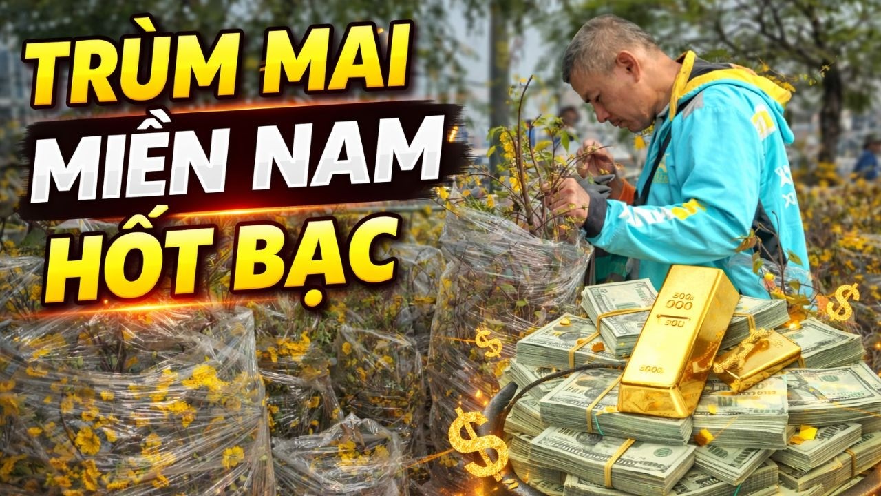 Các bà trùm mai Tết miền Nam hốt bạc trên Bến Bình Đông Sài Gòn, tung tuyệt chiêu cuối