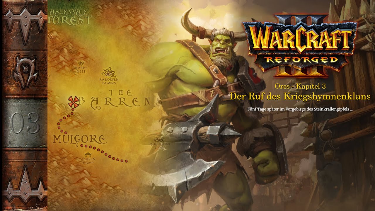 Warcraft III: Reforged Orcs #03 - Blockade am Pass - Ohne Kommentar