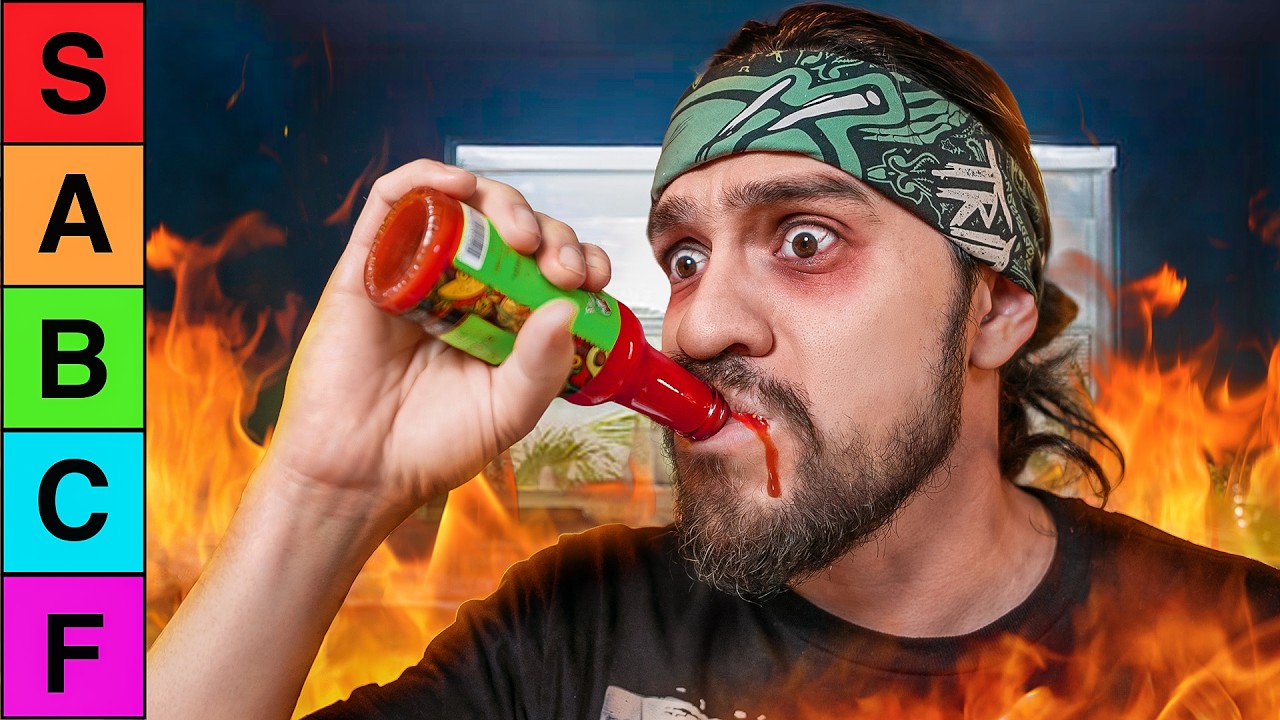 The CONCLUSIVE Hot Sauce Tier List 2025