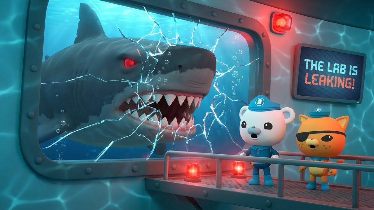 The Sunken Laboratory Breach! 🏢 Trapped with Megalodons! 🦈 High-Speed Escape! Octonauts Full Episode