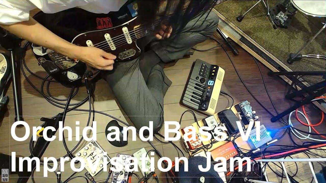 The Midnight Sea Vibes with Orchid and BASS VI Improvisation Jam #orchid #bassvi #indie
