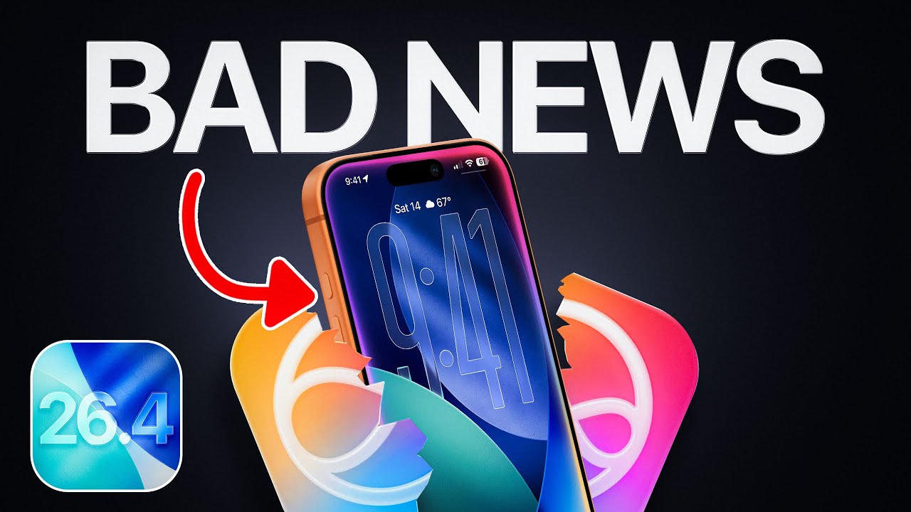 iOS 26.4 Siri 2.0 DELAYED - Here’s Why!