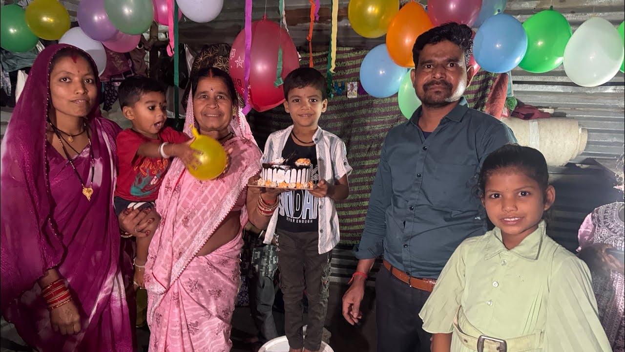 सूरत में मोर नाती के बर्थडे 🎂😊🤘