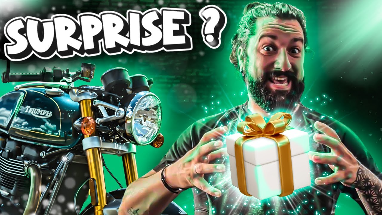TIRAGE Thriumph Thruxton FE + SURPRISE ?