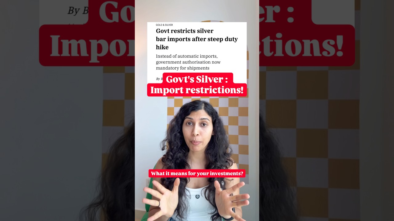 Silver Import restrictions! What does it mean for you? #silverimport #silverduty #silverprice #india