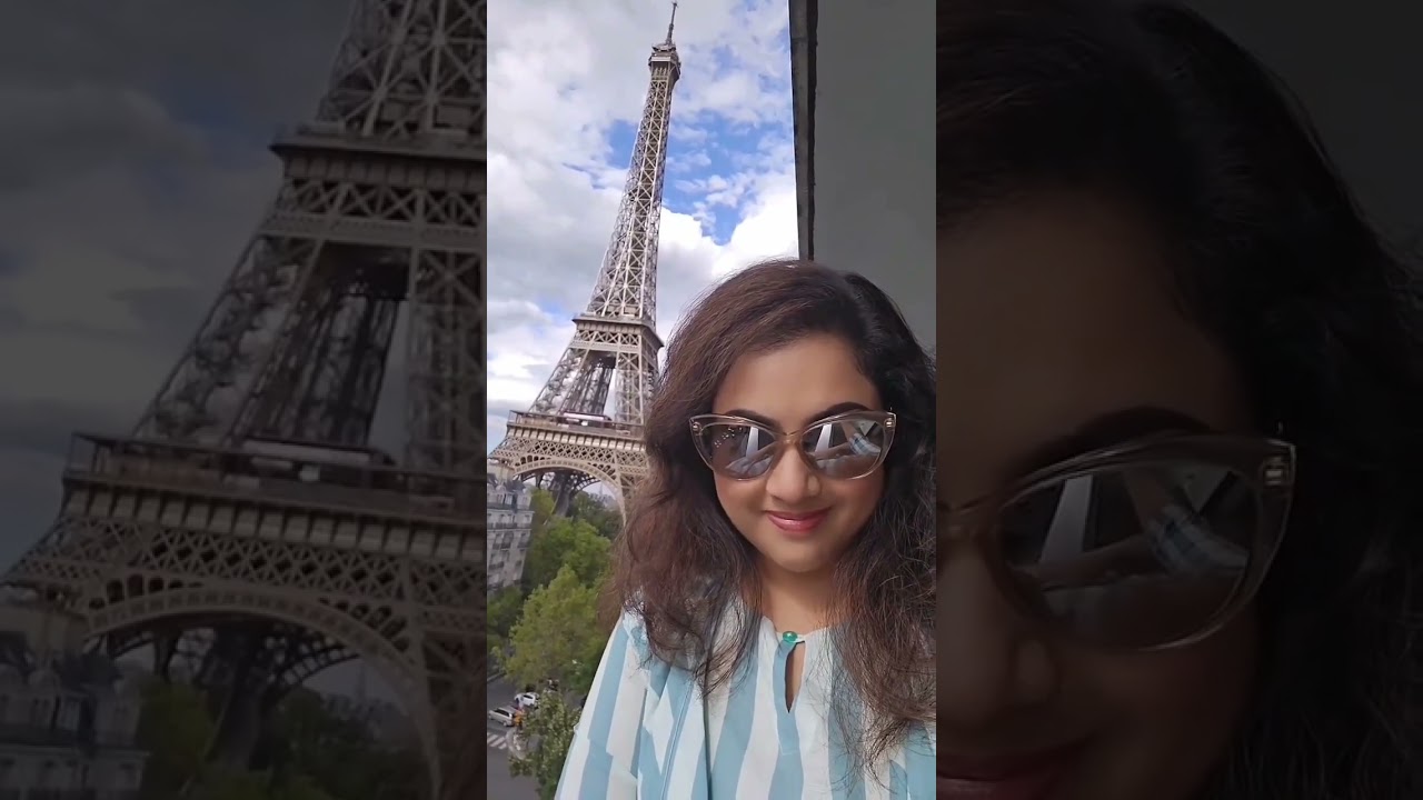 Meena Mam from Paris🗼🇫🇷 #shorts #youtubeshorts #viral #video #meena #rajinikanth