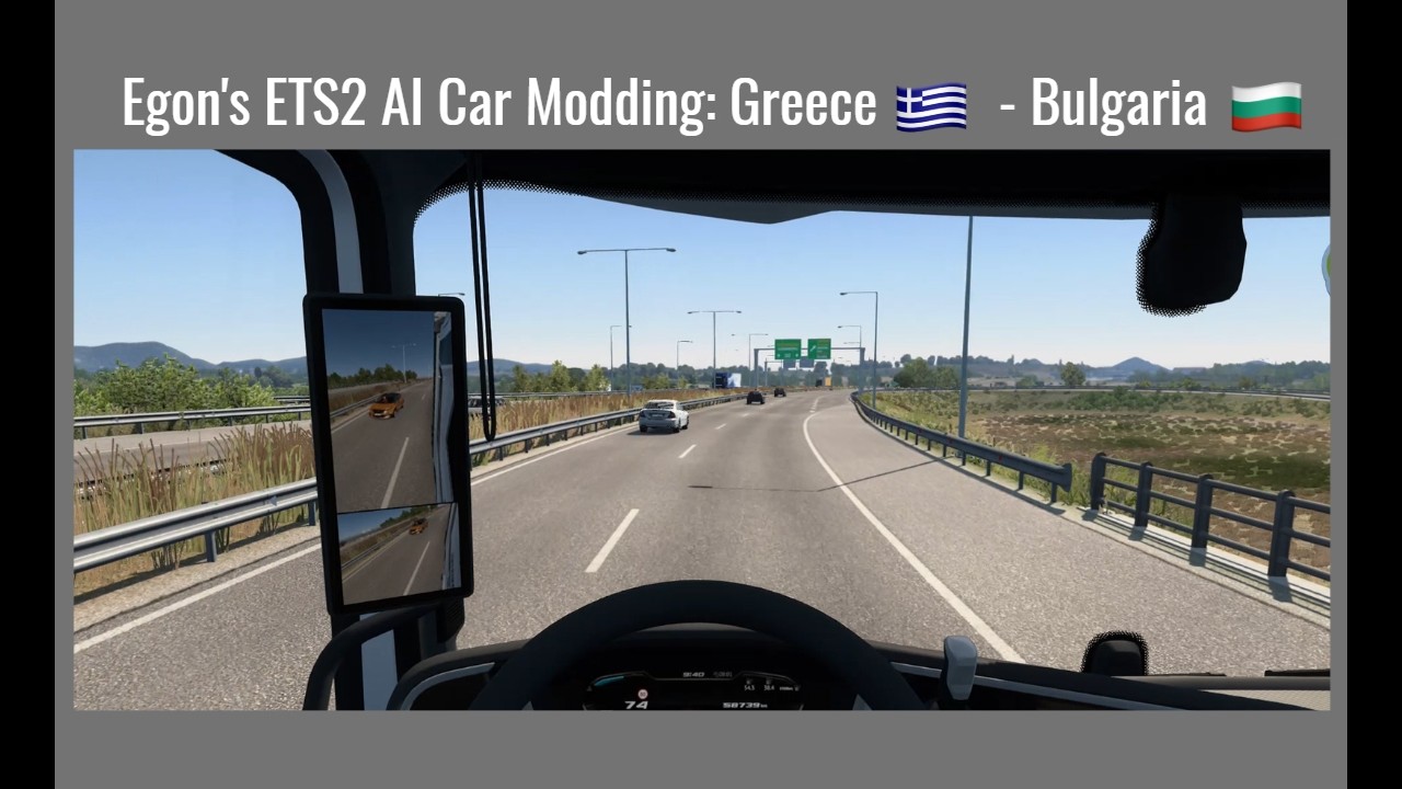 ETS2 drive with my mods #31 - Kavala (GR) - Veliko Tarnovo (BG)