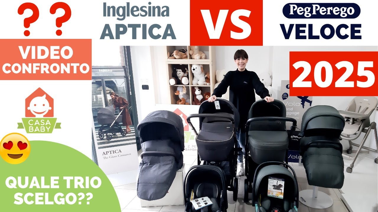INGLESINA O PEG PEREGO: APTICA 2025 VS VELOCE 2025