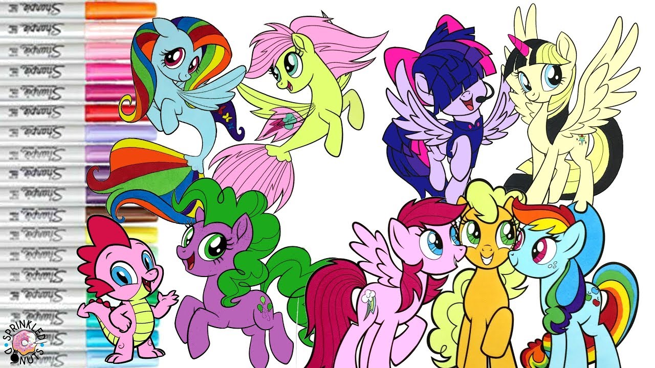 My Little Pony Color Swap Compilation Pinkie Pie Spike Rainbow Dash Twilight Sparkle | SPRiNKLED DON