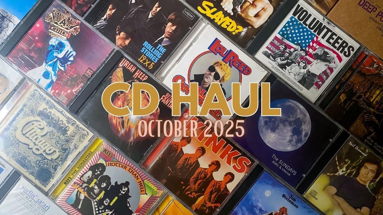 ROCK/POP/AMBIENT?! CD Haul: October 2025