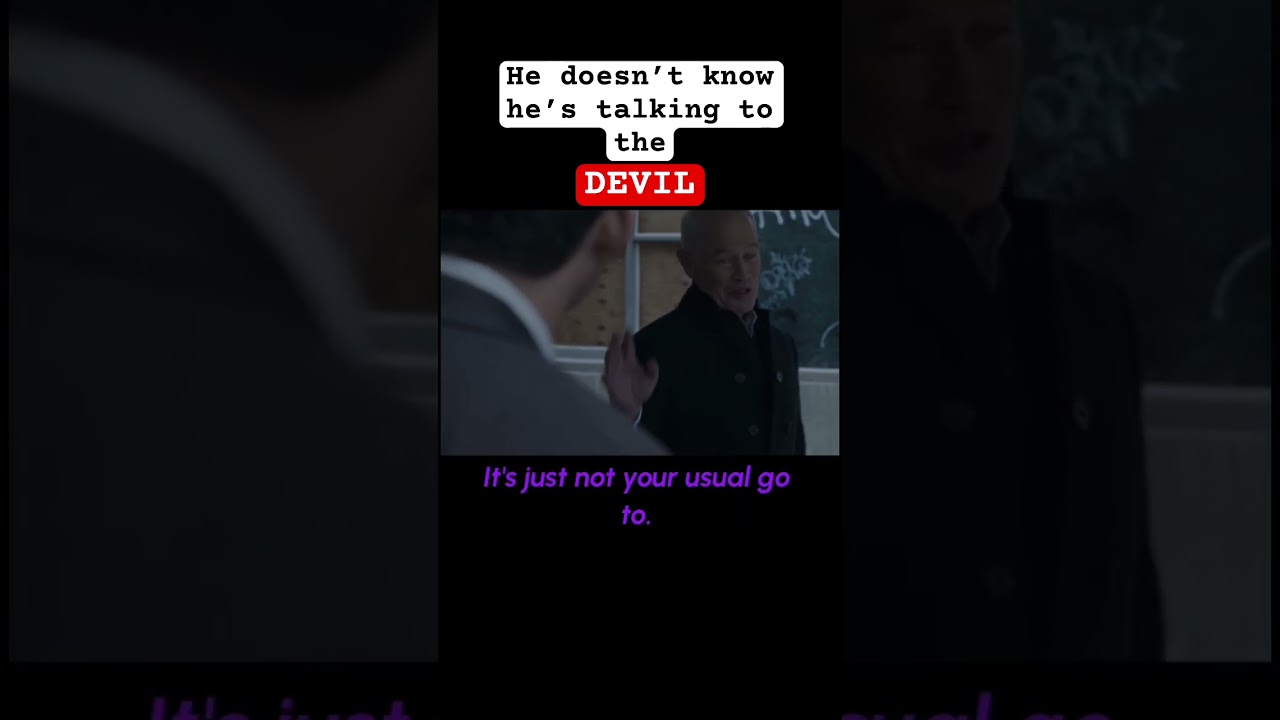 He doesn&rsquo;t know he&rsquo;s talking to the Devil 👿 #theshift #God #Bible #Jesus Movie