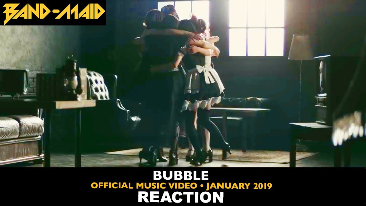 Musicians REACT to Band-Maid: Bubble (2019 Official Music Video)