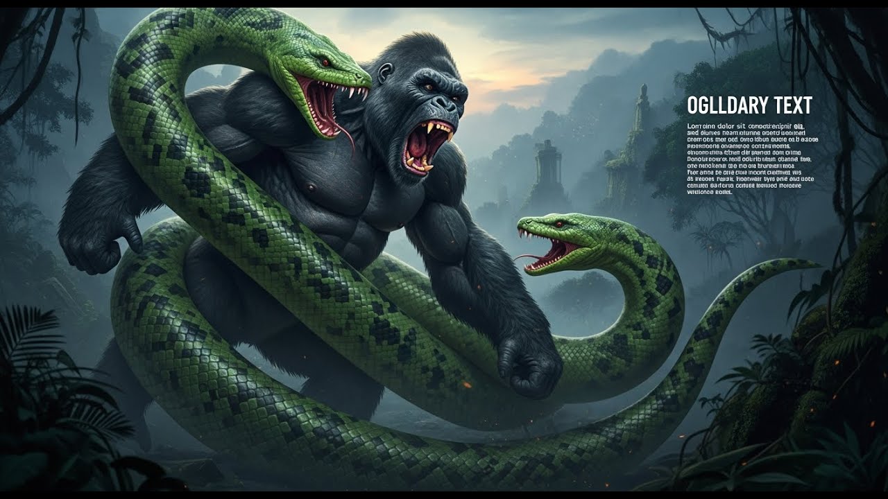 Is This the Ultimate King Kong vs Monsters Full Movie | Epic Battle with Giant Snakes and Anacondas?