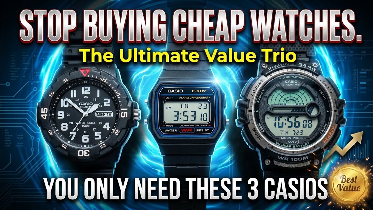 I Tested Every Budget Casio. Here Are the Only 3 You Need!