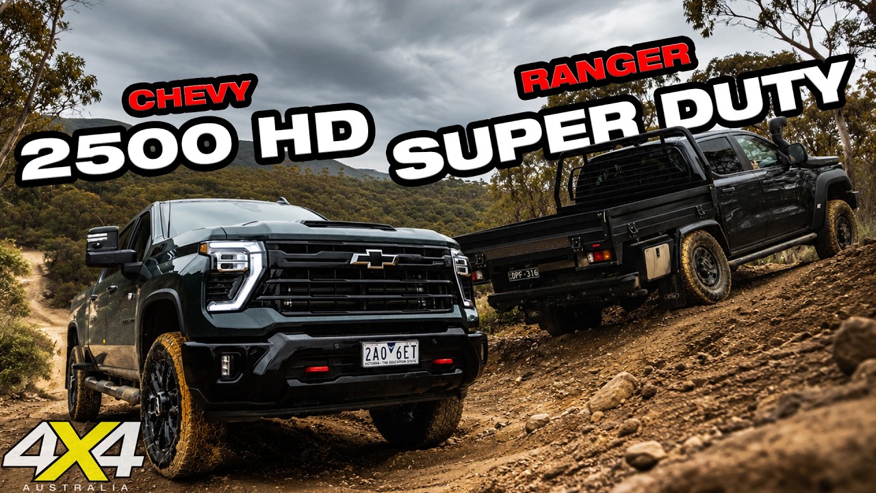 Ford Ranger Super Duty против Chevrolet 2500 HD... Подвинься, Toyota
