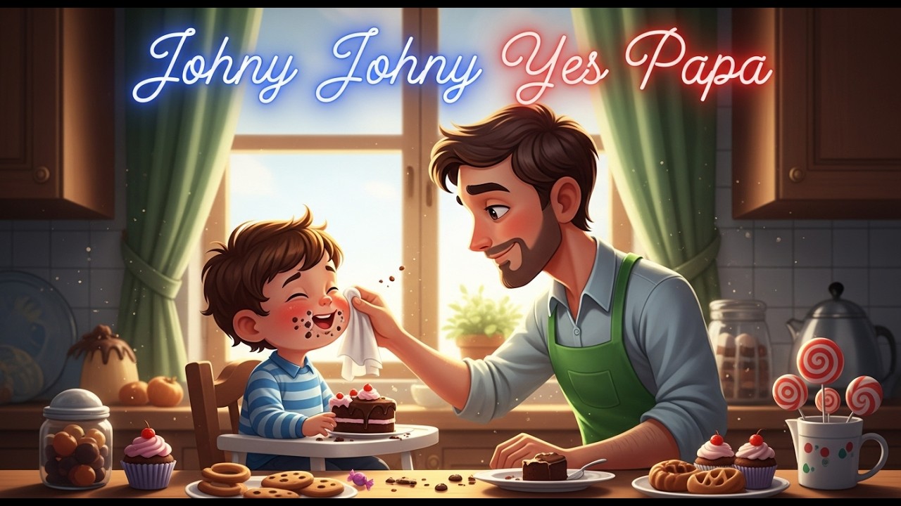 Johny Johny Yes Papa Poem 2026 | New Nursery Rhyme Songs 2026 | Cartoons for Babies | English Poems