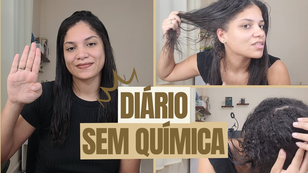 NÃO VOU MAIS ALISAR O CABELO? | A QUEDA PIOROU? | 4 MESES DE RAIZ CRESCIDA, COMO TENHO LIDADO?