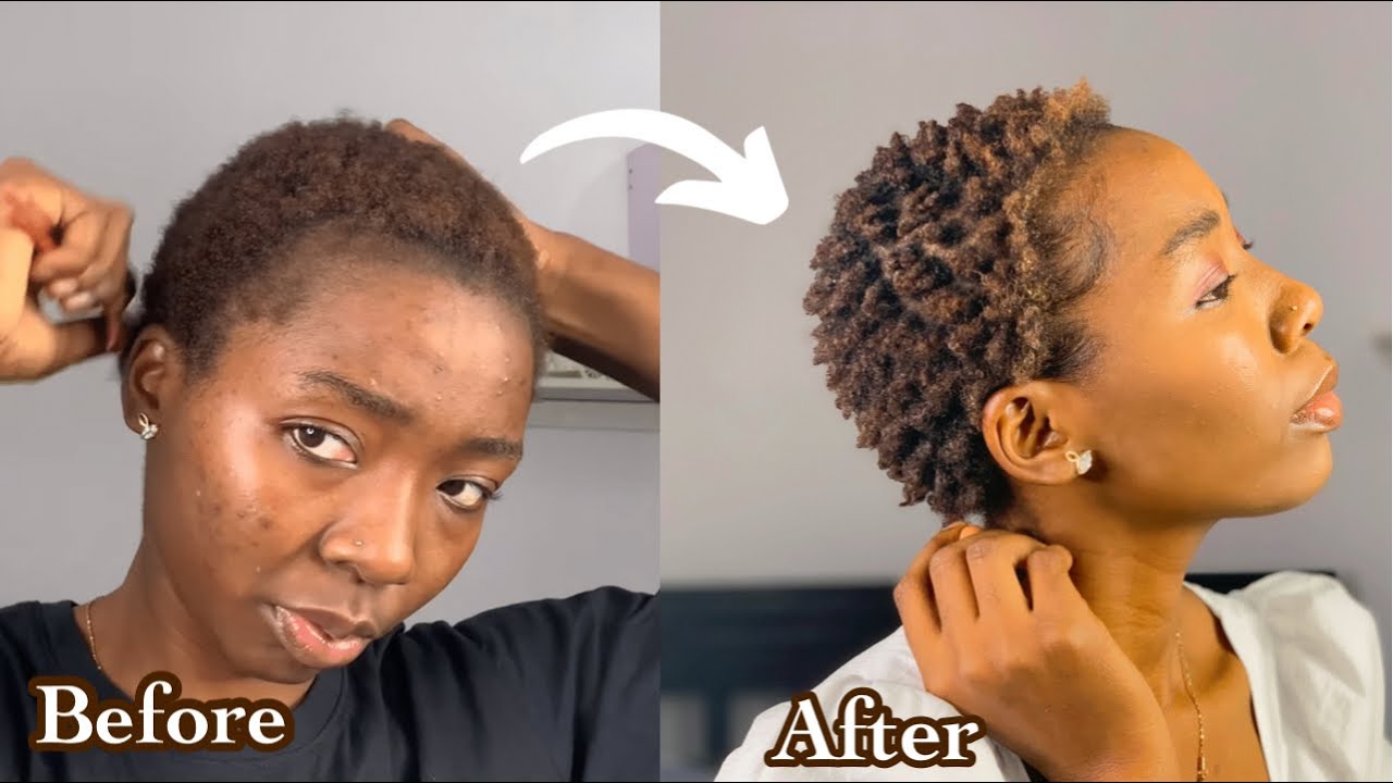HOW TO: STYLE YOUR BIG CHOP / NATURAL HAIR  / SHORT 4C HAIR