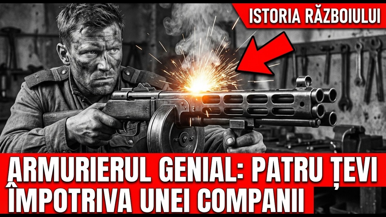 Germanii au fost șocați când 4 PPSh-uri sudate au creat un zid de foc de netrecut la Kursk
