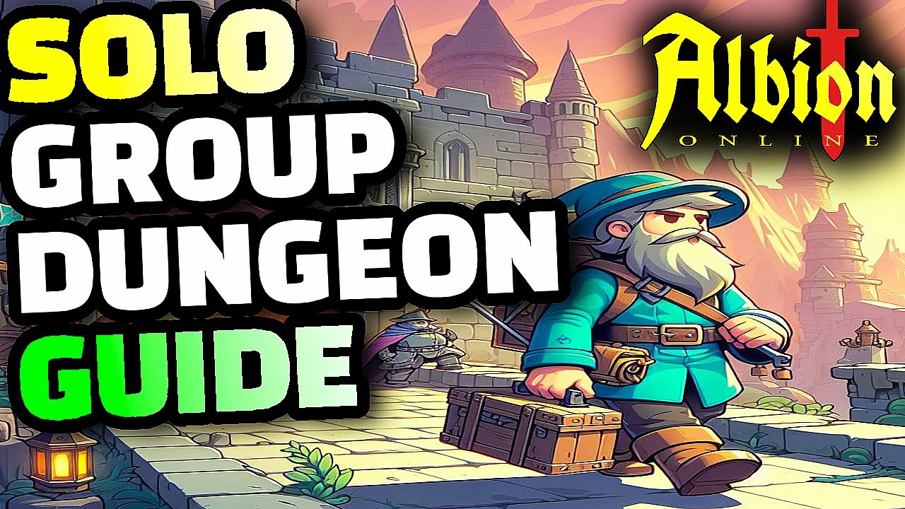 Albion Online: How to QUICKLY SOLO Group Dungeons