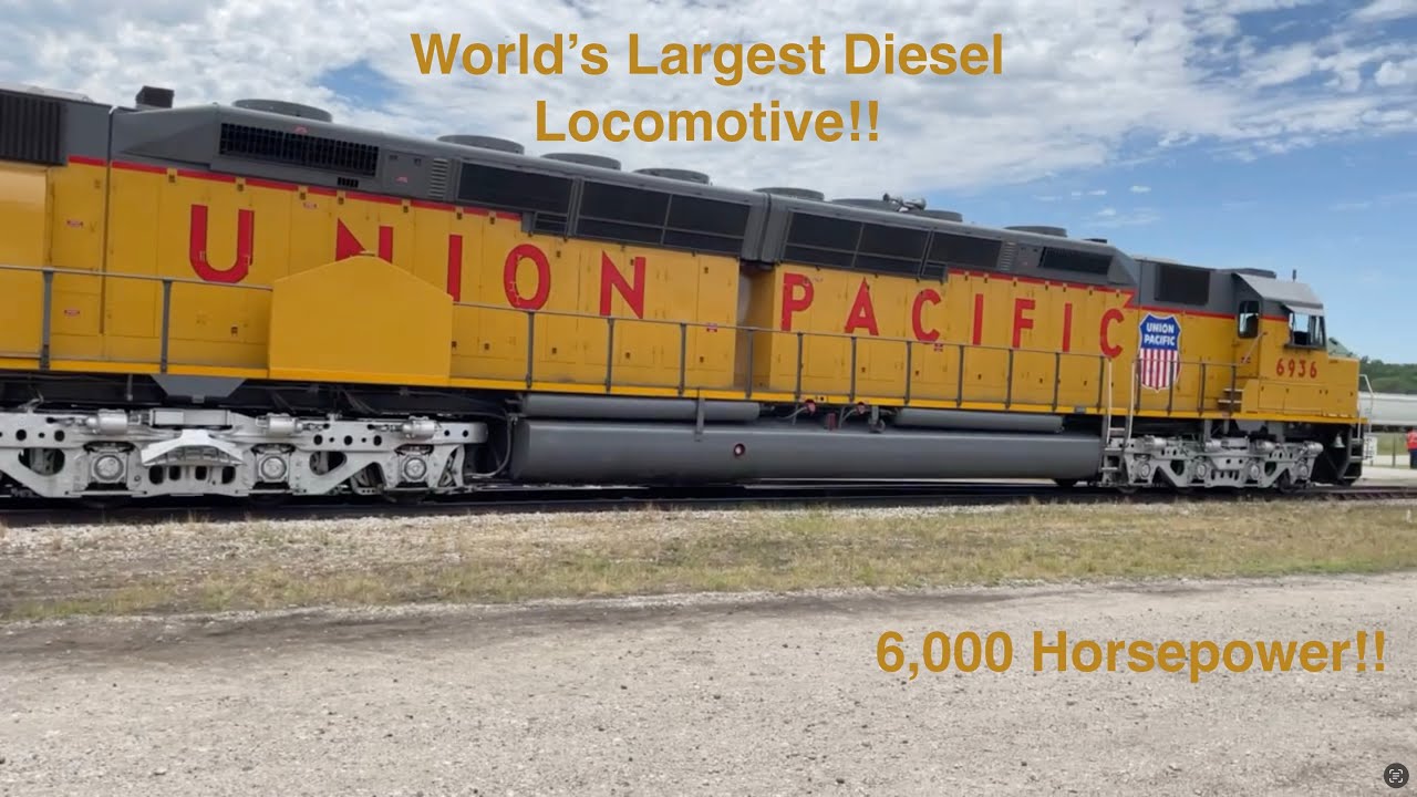 “Worlds Largest Diesel Locomotive” UP 6936 at the RRHMA