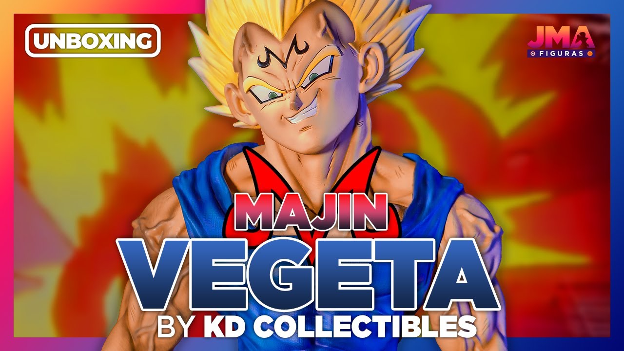 🐉DRAGON BALL Z: MAJIN VEGETA 1.4 Scale by KD Collectibles | UNBOXING | Resin Statue | Resina