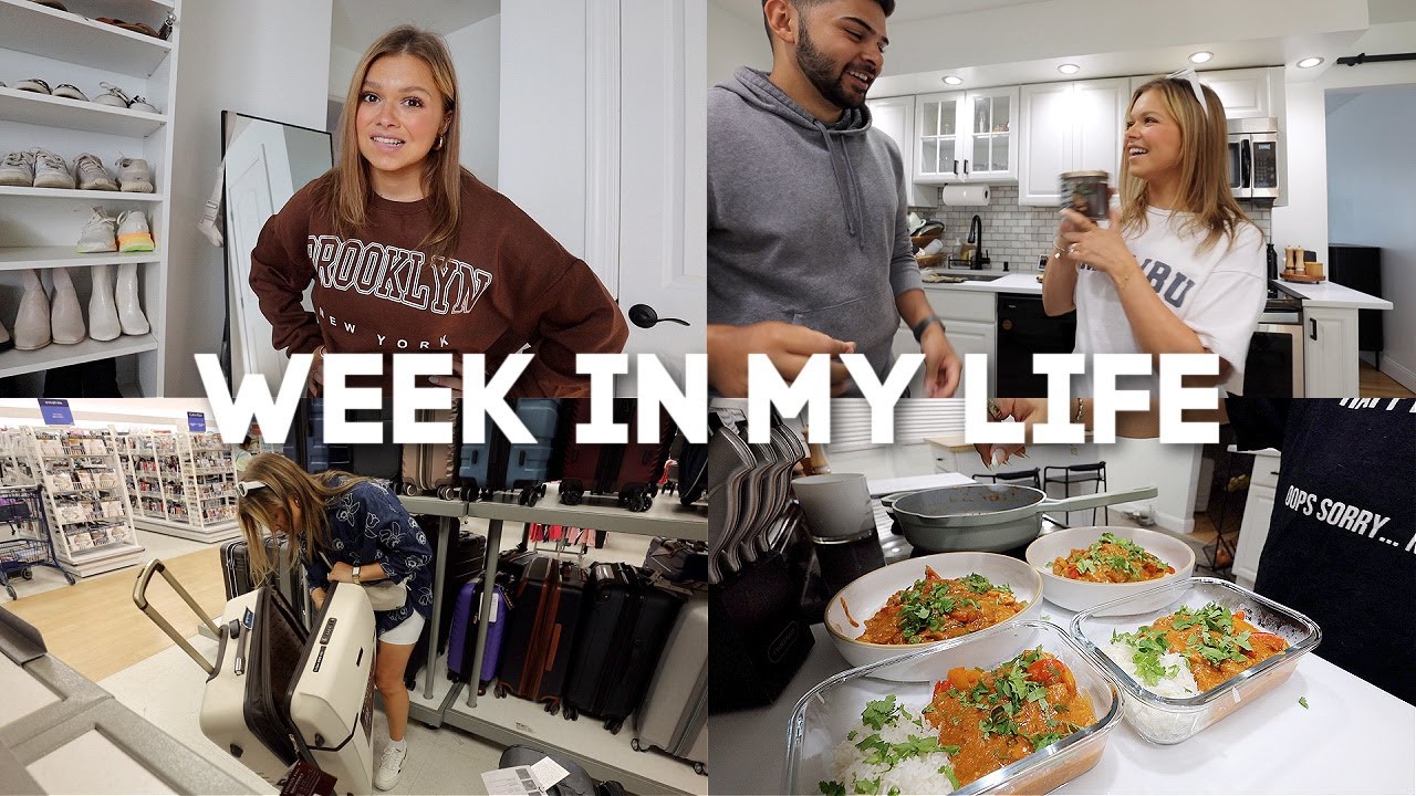 WEEK IN MY LIFE: getting out of a funk, marshalls family shopping, sissy visits & us open