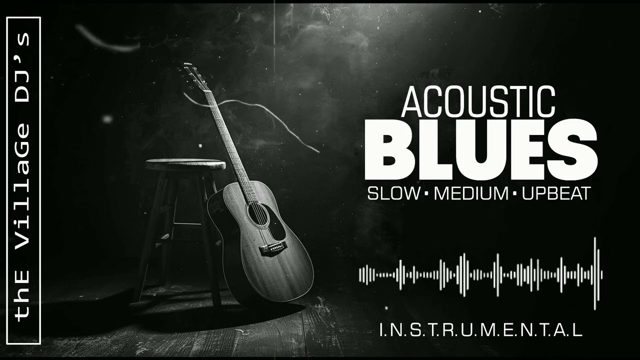 Acoustic Blues - Deep Winter Blues | Instrumental