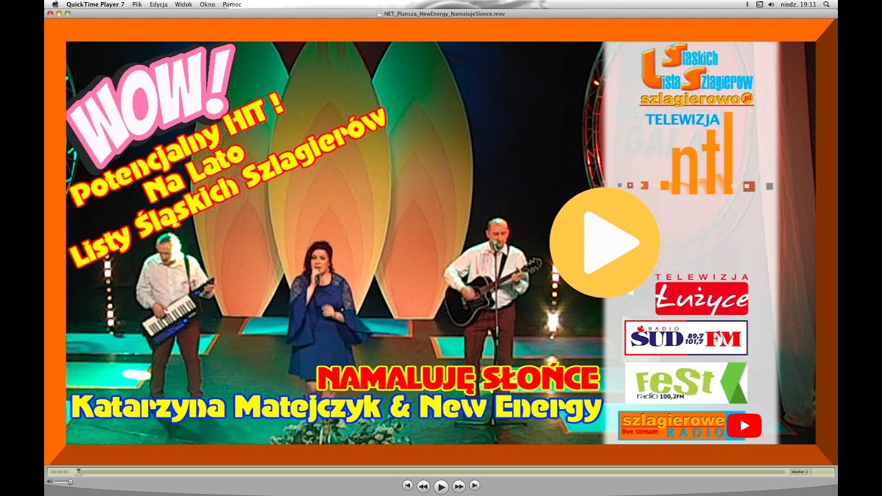 Katarzyna Matejczyk & New Energy, Namaluję Słońce - Szlagierowo Koncertowo