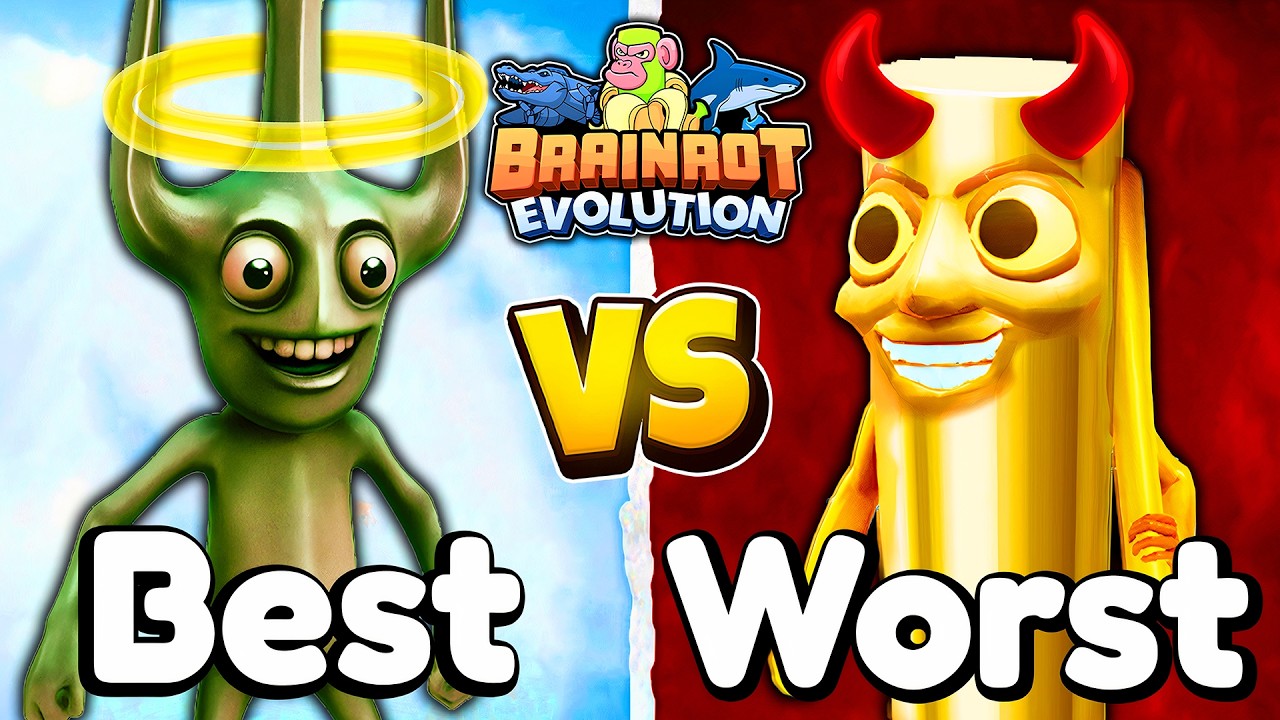 BEST vs WORST Secrets in Brainrot Evolution!