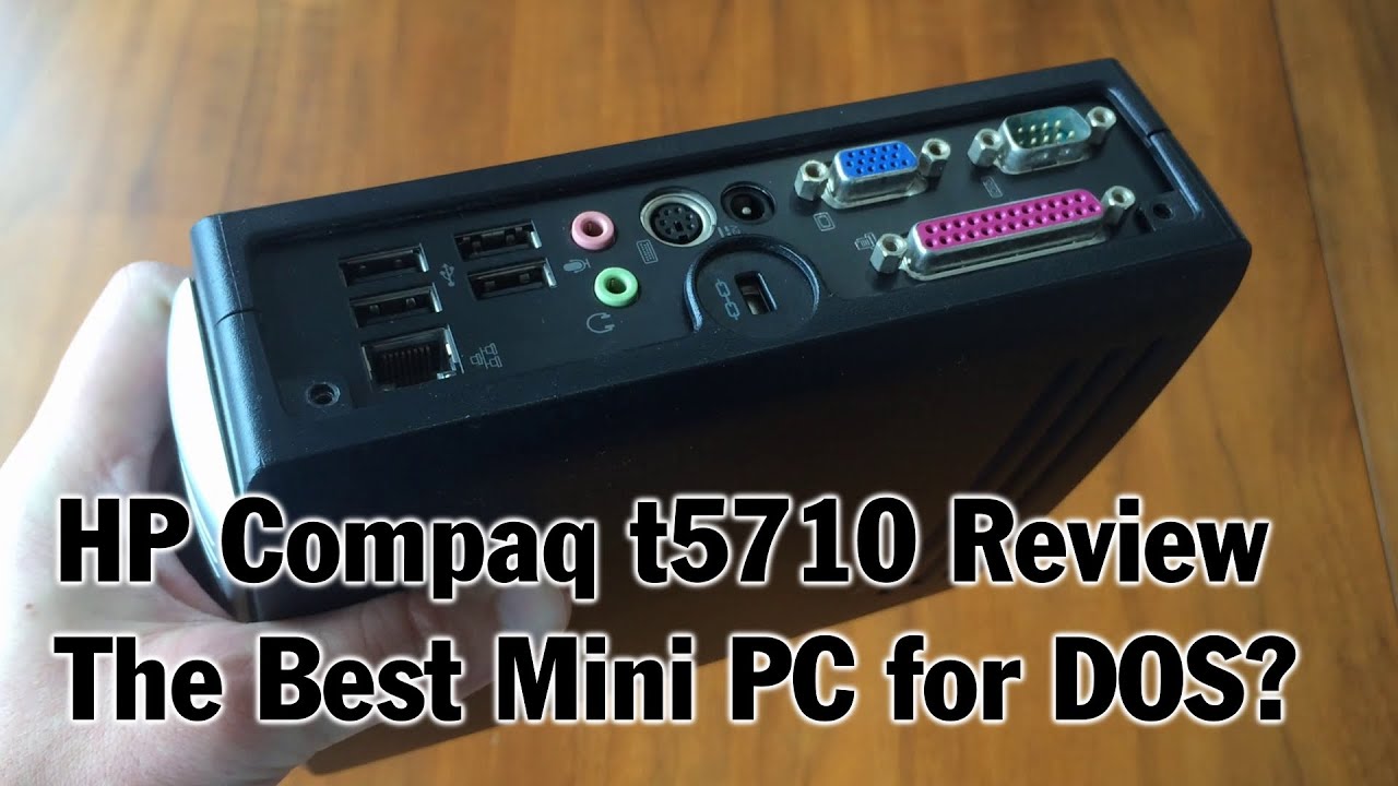 Лучший мини-ПК для игр в DOS? Обзор HP Compaq t5710