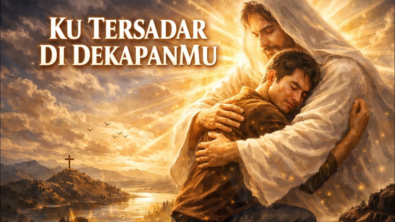 KU TERSADAR DI DEKAPANMU | LAGU ROHANI KRISTEN PENYEMBAHAN YANG MENYENTUH HATI