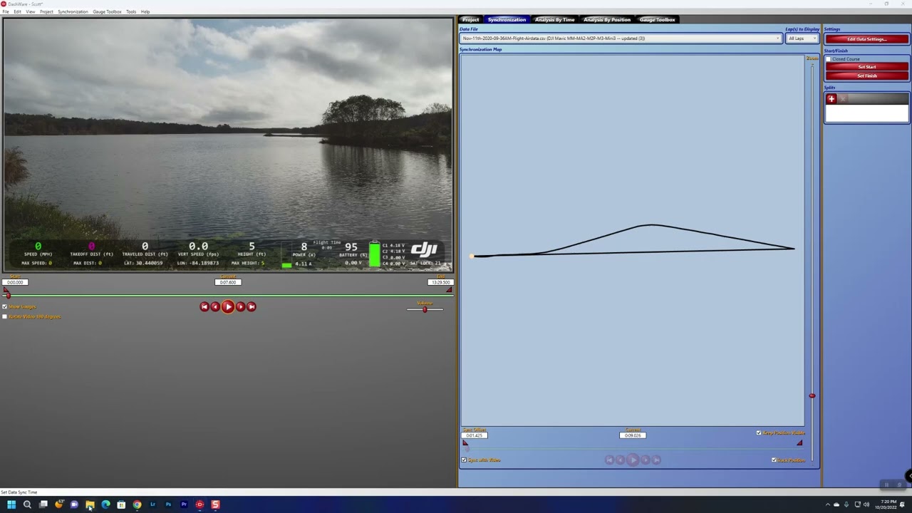 Dashware - Profiles - templates Gauges - explained for DJI.