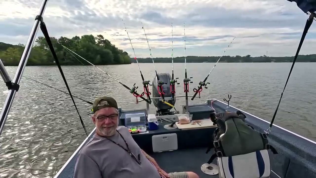Catfishing Lake Greenwood