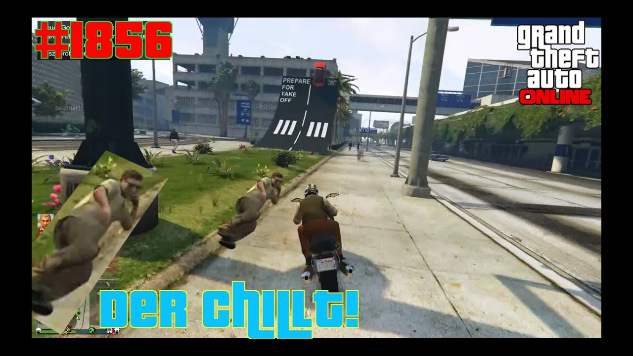 GTA 5 ONLINE #1856 Passanten im weg! Verfluchte Passanten Let´s Play GTA V Online PS4 YU91