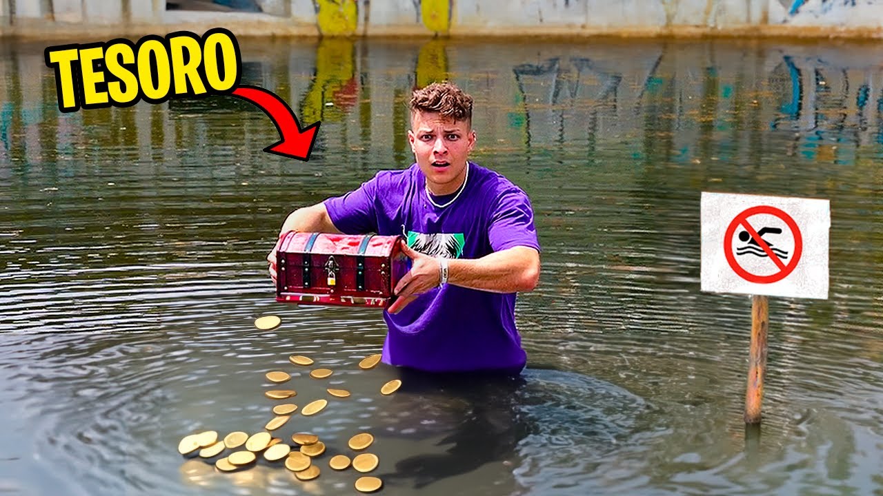 ENCUENTRO UN TESORO EN EL FONDO DE UN LAGO *mucho oro*