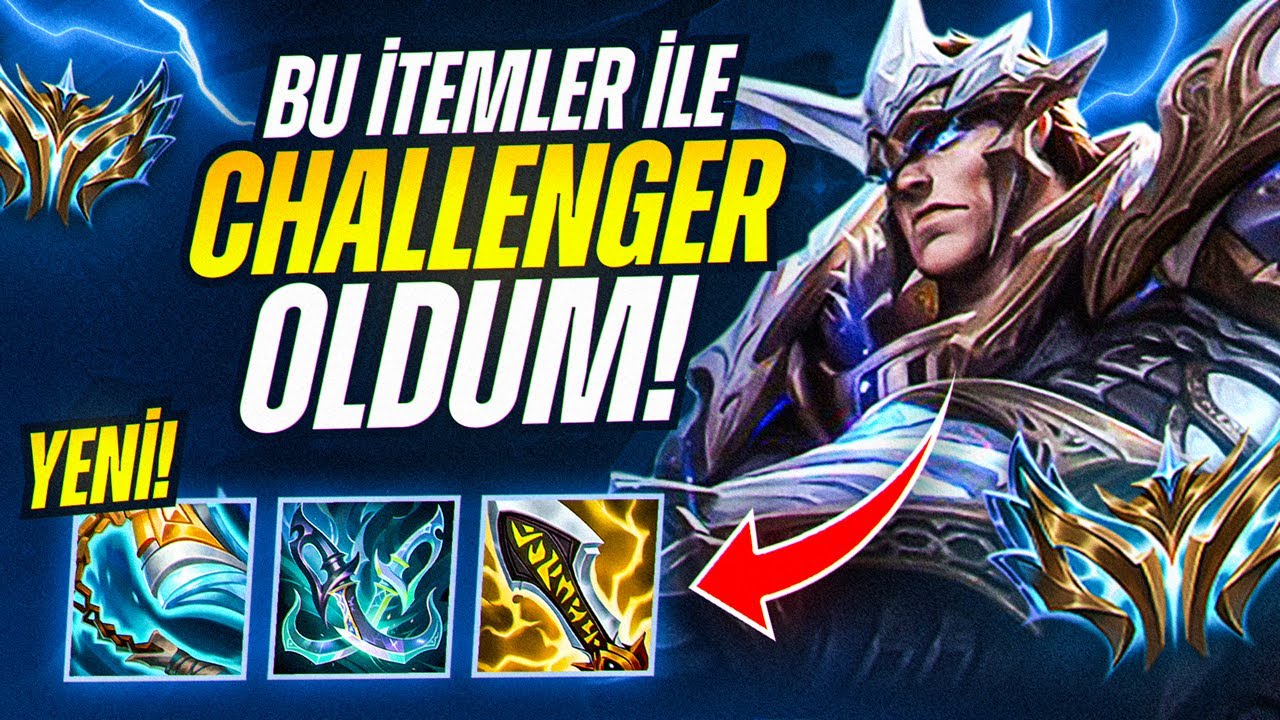 SADECE KRİTİK GAREN OYNAYARAK NASIL CHALLENGER OLDUM?? | Garen For Win