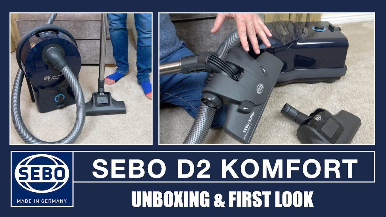Распаковка и первый взгляд на пылесос Sebo Airbelt D2 Komfort ePower