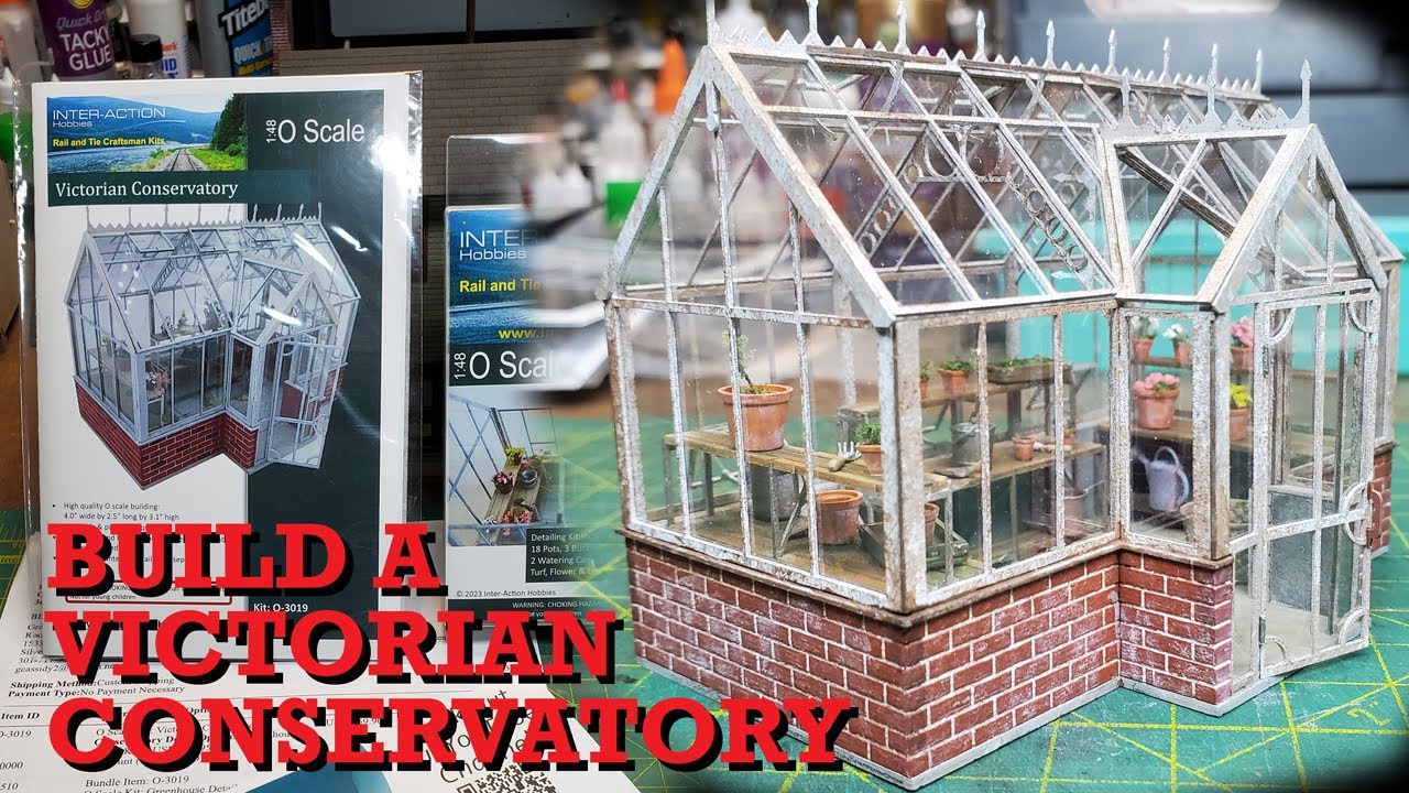 Victorian Conservatory in O Scale