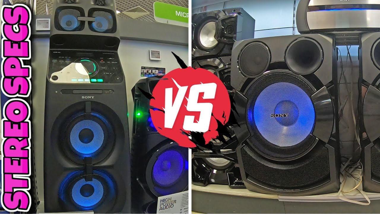SONY SHAKE X70D VS SONY MHC V90DW | INSANITY TEST BASS EXPLOSION LIVE