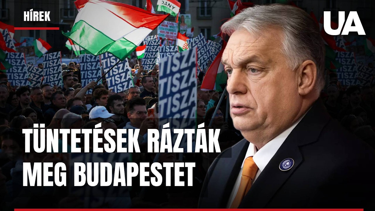 ORBÁN URALMÁNAK VÉGE? Magyarországon EZREK vonultak utcára!