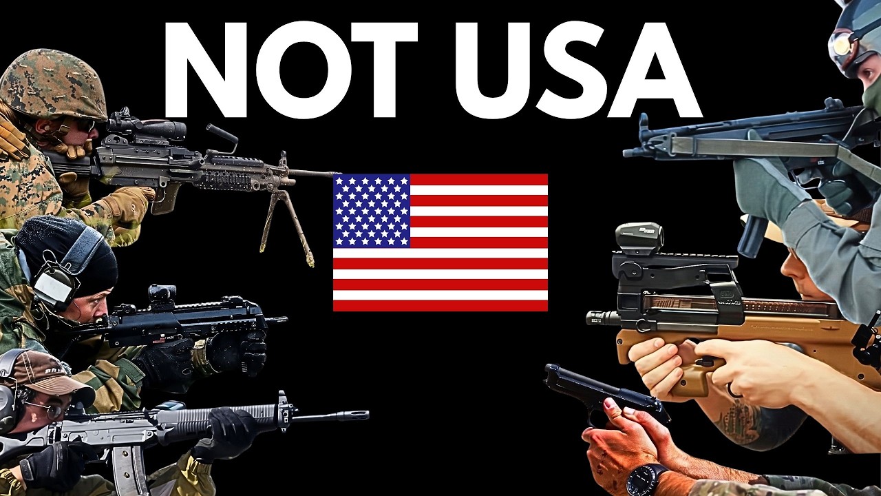 Why Every Iconic USA Gun Is Actually European