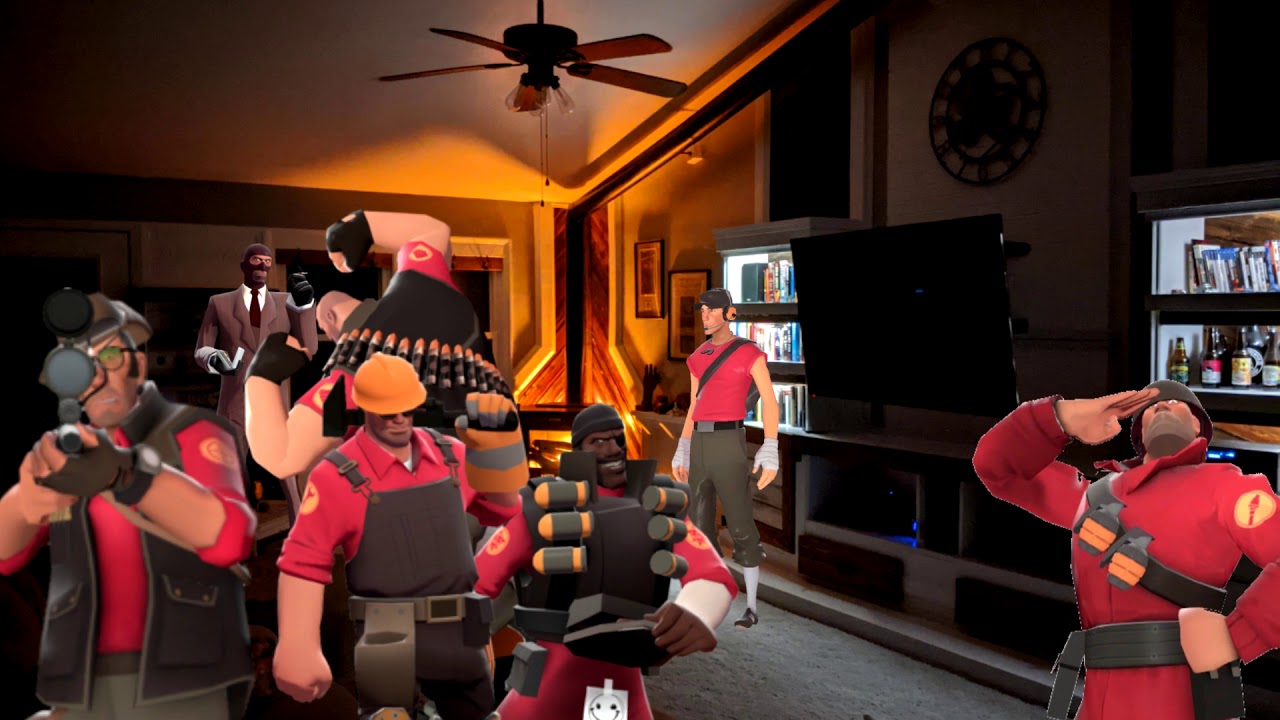 [15.ai TF2] Scout and the team have anime night