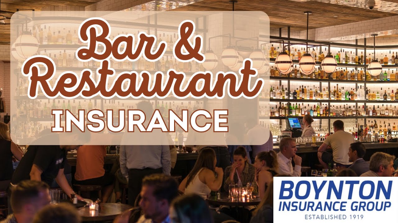 Bar and Restaurant Insurance | Boynton Insurance Group