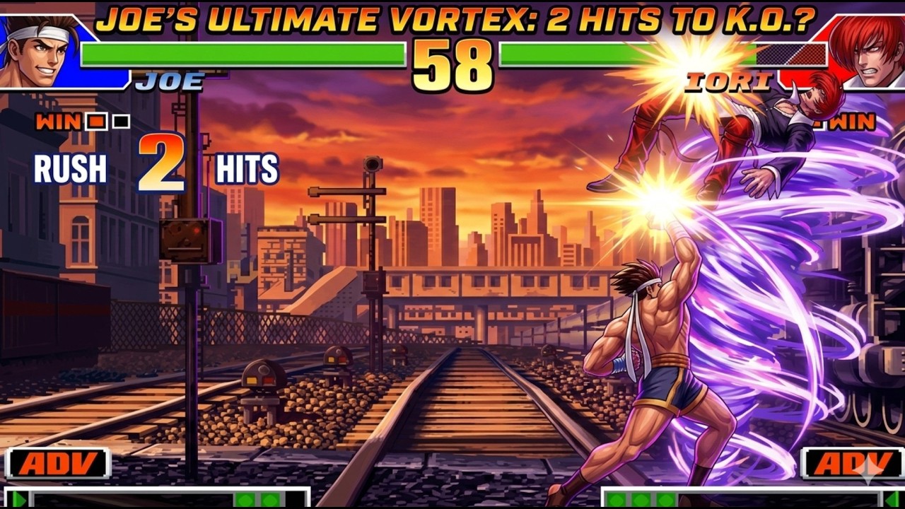 🥰(Joe) vs (Mai , Iori) II King Of Fighters 98 II Fighting Games
