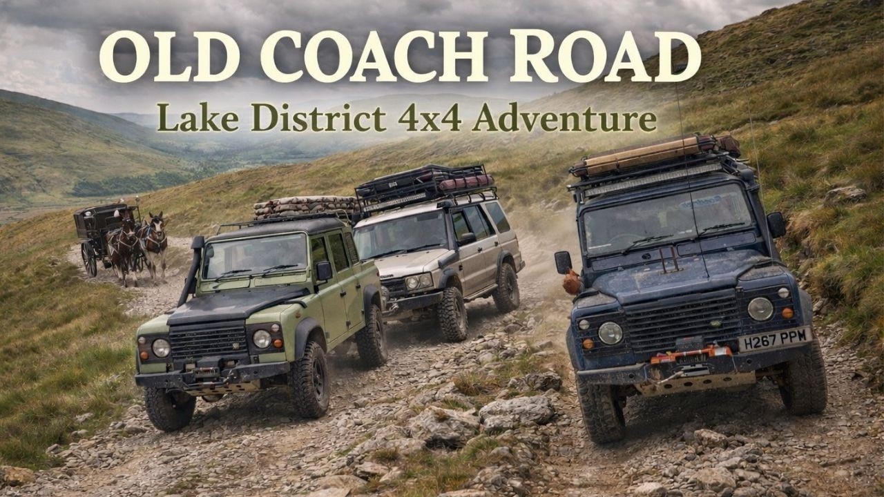 Driving the Old Coach Road | Lake District 4x4 Adventure