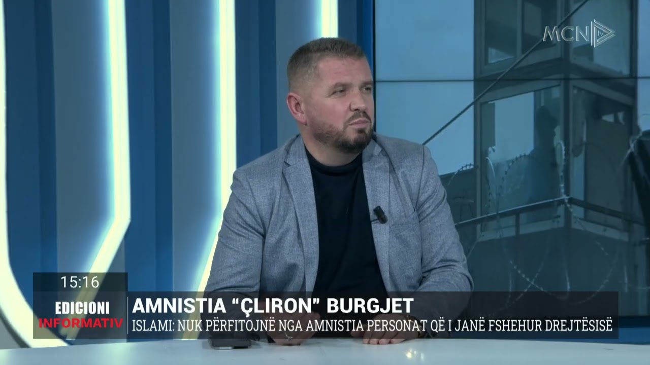Amnistia, Islami: Përfitojnë edhe personat e dënuar nga GJKKO