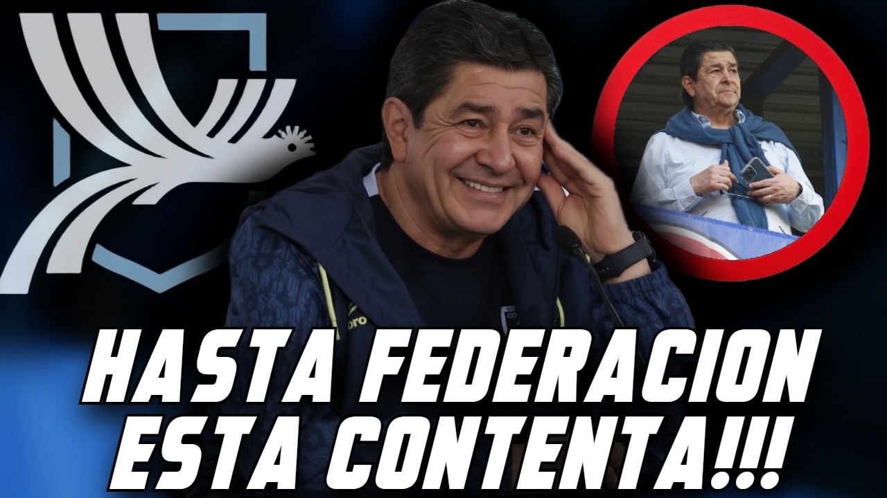 HASTA FEDERACION ESTA CONTENTA TENA CAMBIA LO QUE TANTO SE LE PEDIA Y OJALA ASI SIGA